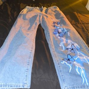 Shein Light blue high-rise XS jeans
